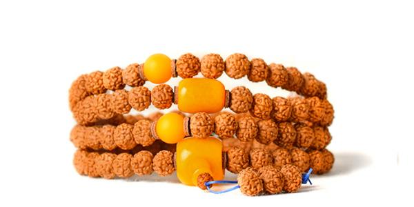 五瓣小金刚黄玉款手链